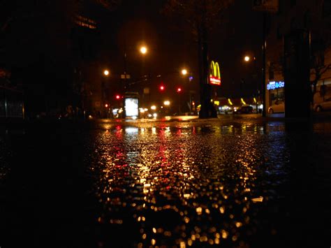 Rainy City Night Shot by cdooginz on DeviantArt