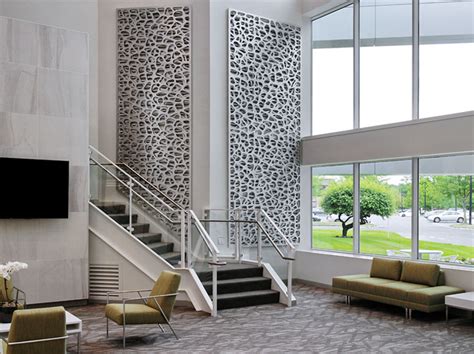 Razortooth Design LLC. | Architectural Screens, Lobby Feature Walls ...