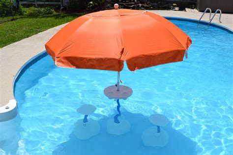 Relaxation Station Swimming Pool Umbrella Table | AugHog Products - AHP Outdoors The best in ...