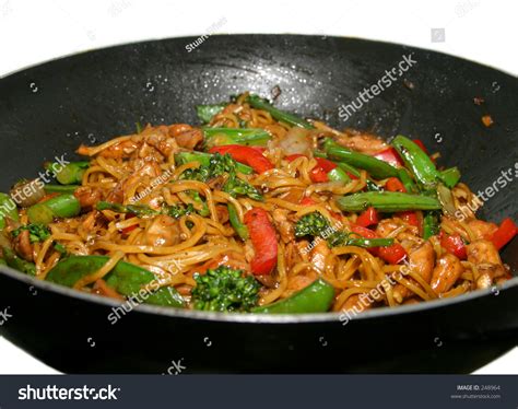 A Wok Full Of Noodles... Stock Photo 248964 : Shutterstock