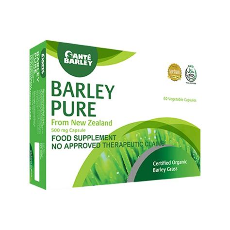 Santé Barley Pure Capsules (500mg x 60capsules) | MultiVitamins.ph