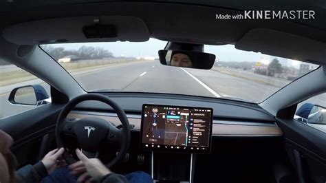 Tesla Model 3 AutoPilot - YouTube