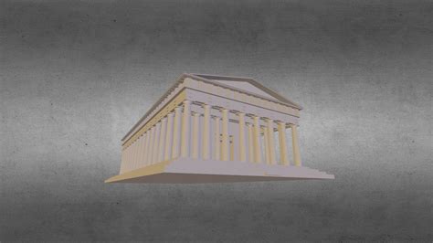 Parthenon - 3D model by ChrisChalaire [9713886] - Sketchfab