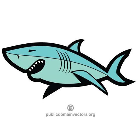 Big shark Royalty Free Stock SVG Vector and Clip Art