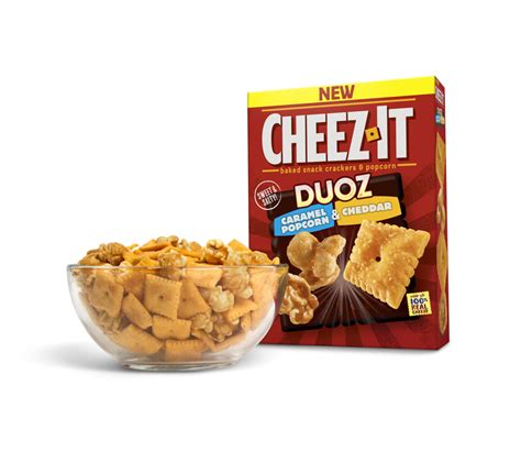 Cheez-It Creates Unique Snacking Experience with Two New Duoz Varieties ...