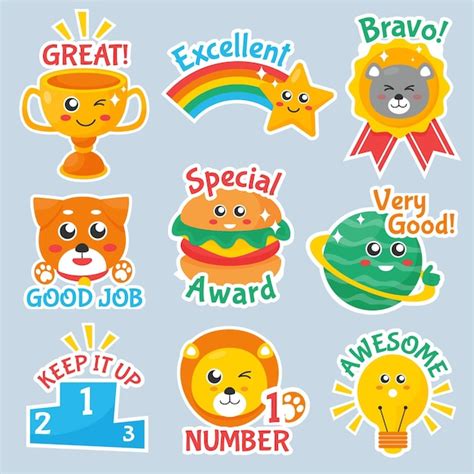 Reward Stickers Kids Images - Free Download on Freepik