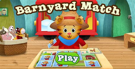 Daniel Tiger's Neighborhood: Barnyard Match (Online Game ...