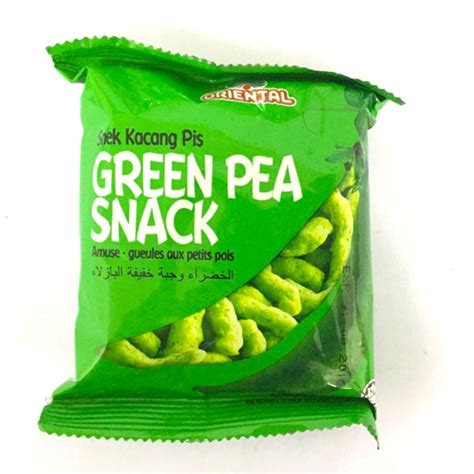 Oriental Green Pea Snack 14gm x 8pkt Childhood Snack Makanan Ringan Zaman Kanak Kanak Keropok ...