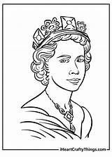 queen Elizabeth The Great coloring Page sketch template