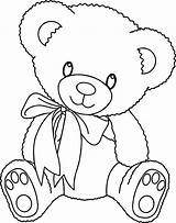 Oso De Peluche Rey Para Colorear sketch template