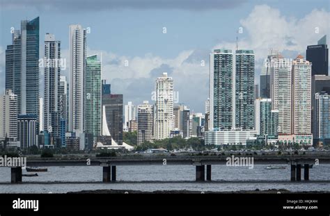 Panama, Panama city skyline Stock Photo - Alamy