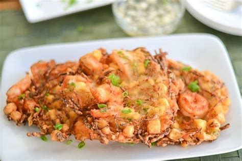 Ukoy (Shrimp and Vegetable Fritters) | Recipe | Shrimp and vegetables, Recipes, Fritters