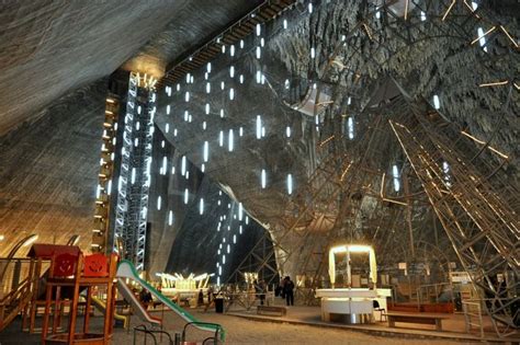 Theme park for adventurers is set 400ft underground in disused salt mine complete with ferris ...