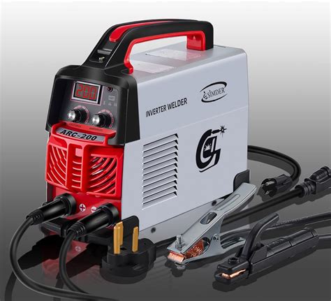 Buy SSIMDER Stick Welder Machine 200A MMA Welder ARC welder 110v/220v IGBT Inverter Digital ...