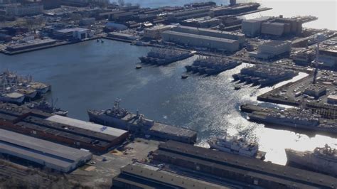 Aerial view of Philadelphia Naval Shipyard / Aker Philadelphia Shipyard - YouTube