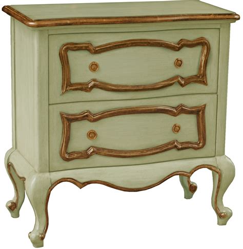 Two Drawers Gold Trim Accent Chest from Pulaski (DS-P017070) | Coleman ...