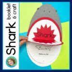 Shark Guided Reading Book and Craft with Shark Size Posters | Read Science Math | Made By Teachers