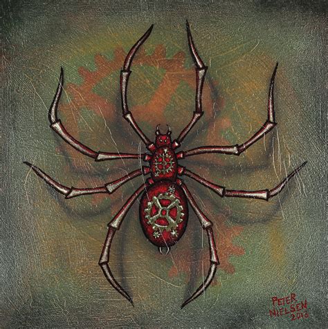 Itsy Spider Painting by Peter Nielsen - Pixels