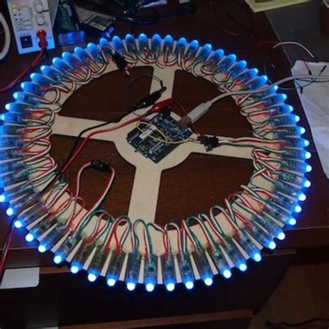 Build Your Own Arduino-Powered LED Clock | Arduino, Arduino projects, Led clock