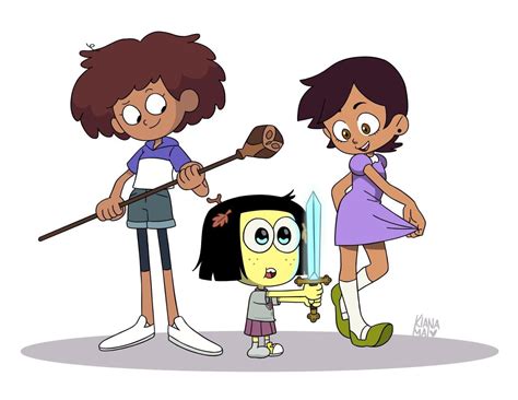 [Amphibia + Big City Greens + The Owl House] Kianamaiart: Outfit Swaps : r/charactercrossovers