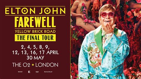 Elton John Farewell Tour Dates 2024 - Adara Annnora