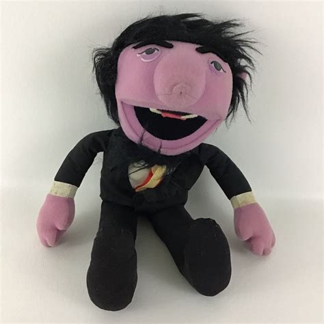 Sesame Street Count Von Count Plush Stuffed 14 Doll Muppet Vintage 90s ...