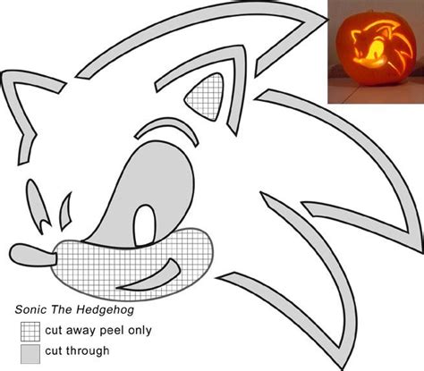 Sonic Jack-O-Lantern stencil by Rally-the-Cheetah on deviantART ...