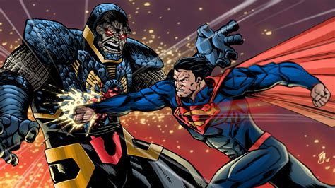 Superman vs Darkseid by Vulture34 on DeviantArt