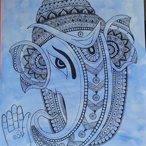 Ganesha 🙏 | Artwork, Ganpati bappa, Ganesha