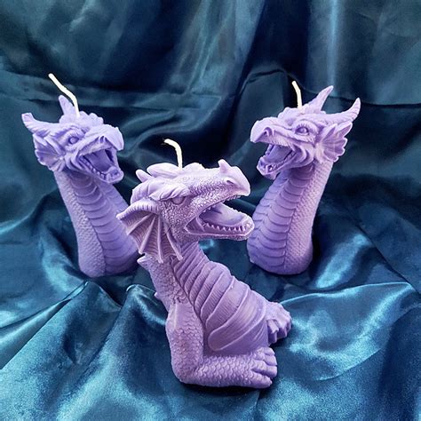 3D Dragon Candle Silicone Mold Aromatherapy Candle Mold | Etsy