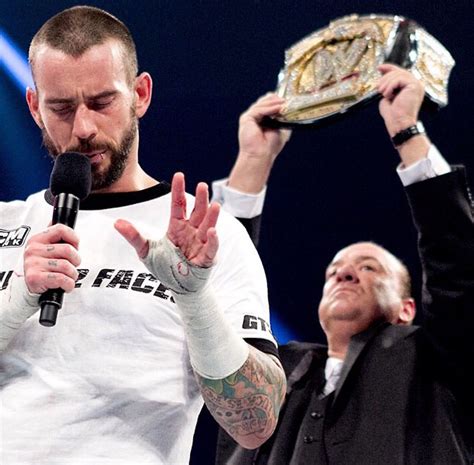 CM Punk w/Paul Heyman Paul Heyman, Real Instagram Followers, Wwe ...