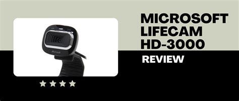 Microsoft LifeCam HD-3000 Review: What I Think About It?