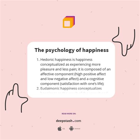 The psychology of happiness - Deepstash