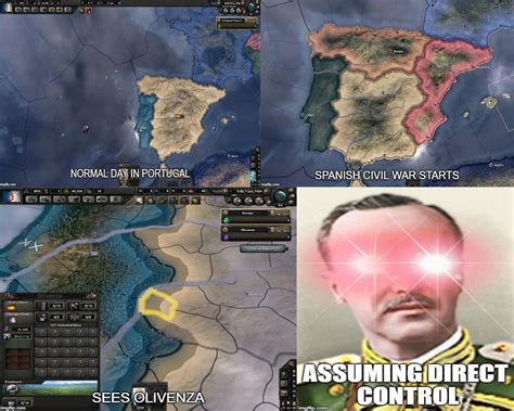 Playing as Portugal when the Spanish Civil War starts : r/Kaiserreich