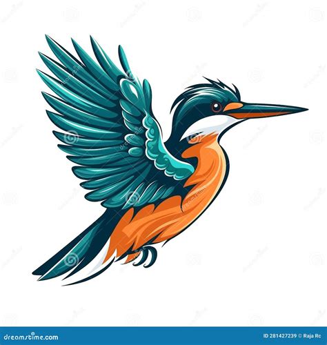 Kingfisher Logo Royalty-Free Stock Photo | CartoonDealer.com #281427447