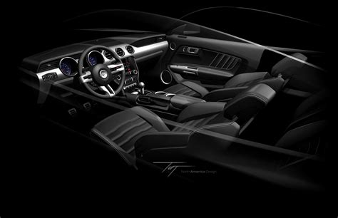 Mustang Interior on Behance