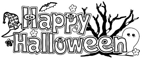 Happy Halloween Free Printable