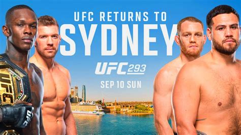 Here's what UFC should do with UFC 293 (Sydney PPV) - YouTube