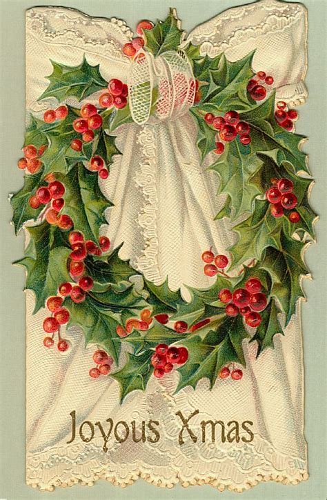 Vintage Christmas card - Christmas Fan Art (33061201) - Fanpop