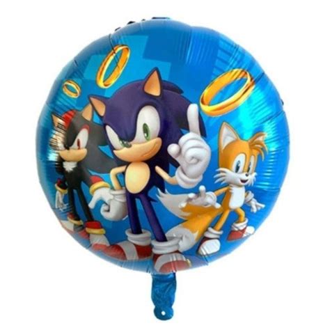 Sonic - Círculo 18" - Globos Magic