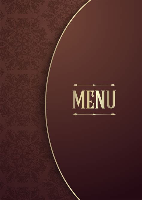 Menu Design Ideas Templates - Salvabrani