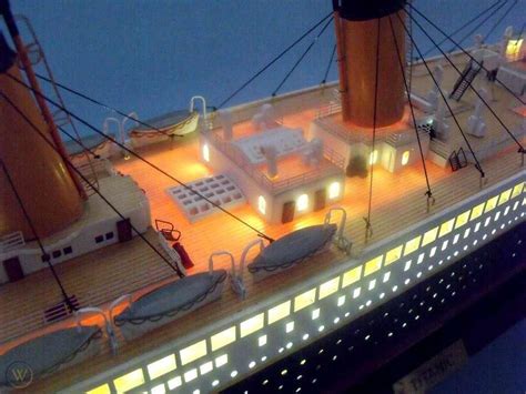 RMS Titanic Limited Model Cruise Ship 40" w/ LED Lights | #1818329131