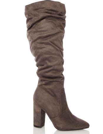 Shop Debenhams Women's Wide Fit Knee High Boots up to 70% Off | DealDoodle