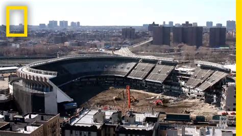 See Yankee Stadium Vanish in 30 Seconds | National Geographic - YouTube