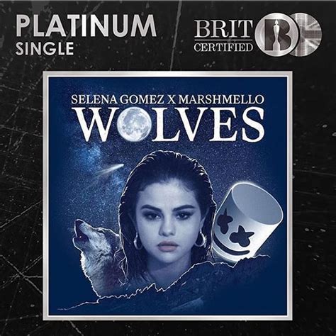 "Wolves" by Selena Gomez and Marshmello is now Certified Platinum in ...