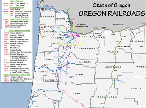 oregon_rail_map | Hayden Island