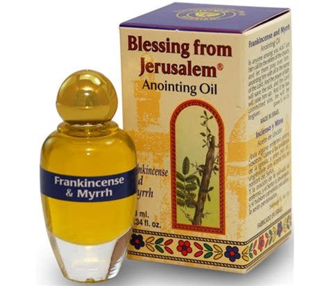 Frankincense and Myrrh Anointing Oil with Biblical Spices (10ml ...