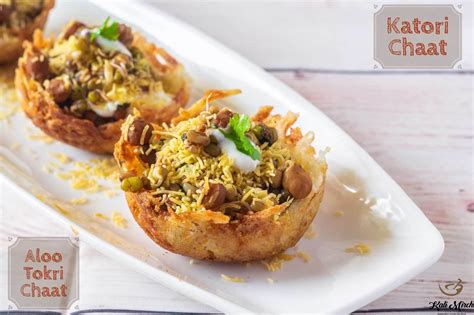 Aloo Tokri Chaat-Katori Chaat-Potato Basket Chaat - Kali Mirch - by ...