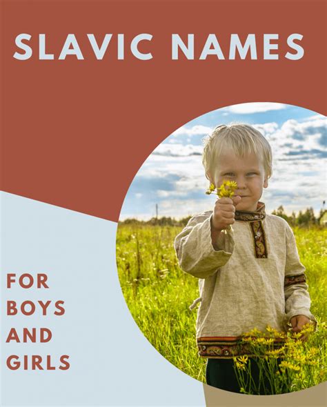 137 Slavic Names And Meanings - From Common to Unique and Stunning ...