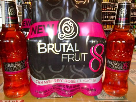 Brutal fruit 8% cranberry-rose 6 pack – Call a Drink – 07661 73773